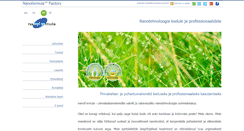 Desktop Screenshot of ee.nanoformula.eu